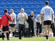 England Rugby Team Training for RWC match against Scotland, Auckland, New Zealand - 26 September 2011