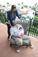 **ABSOLUTELY NO WEB USE, MUST CALL FOR PRICING** *EXCLUSIVE* Kevin Federline and Victoria Prince introduce Jordan Kay Federline