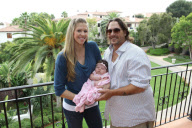 **ABSOLUTELY NO WEB USE, MUST CALL FOR PRICING** *EXCLUSIVE* Kevin Federline and Victoria Prince introduce Jordan Kay Federline