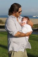 **ABSOLUTELY NO WEB USE, MUST CALL FOR PRICING** *EXCLUSIVE* Kevin Federline and Victoria Prince introduce Jordan Kay Federline