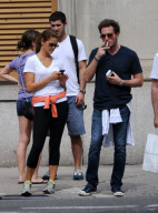 SHOWING A RING ON HER FINGER AS SHE PUT HER ARM ON HER MAN'S SHOULDER, PRINCESS MADELEINE WALKS AROUND THE UPPER EAST SIDE WITH BOYFRIEND CHRIS O'NEILL.