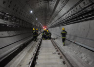 #CHINA-SHANGHAI-SUBWAY TRAINS-COLLISION (CN) 