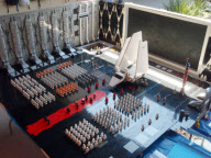 Star Wars Fan builds gigantic LEGO movie scene