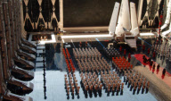 Star Wars Fan builds gigantic LEGO movie scene