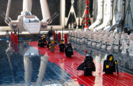 Star Wars Fan builds gigantic LEGO movie scene