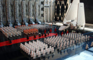 Star Wars Fan builds gigantic LEGO movie scene