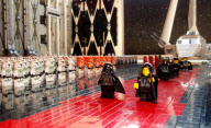 Star Wars Fan builds gigantic LEGO movie scene