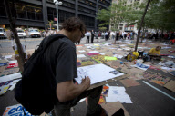 US-NEW YORK-WALL STREET-PROTEST