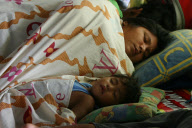 PHILIPPINES-BULACAN-TYPHOON NESAT-FLOOD-EVACUEES