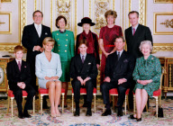 


THE ROYAL FAMILY ATTEND HRH PRINCE WILLIAM'S CONFIRMATION
Back Row Left to Right: KING CONSTANTINE II OF THE HELLENES; Lady SUSAN HUSSEY; PRINCESS ALEXANDRA; DUCHESS OF WESTMINSTER and LORD ROMSEY
Front Row: HRH PRINCE HARRY; DIANA, PRINCESS OF WA
