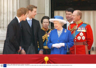 TROOPING OF THE COLOUR, LONDON, BRITAIN - 14 JUN 2003
