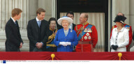 TROOPING OF THE COLOUR, LONDON, BRITAIN - 14 JUN 2003