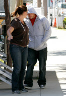 Alex Pettyfer gets cheeky on set