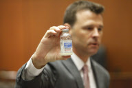 Dr Conrad Murray trial, Los Angeles, America - 29 Sep 2011