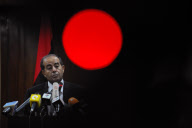 LIBYA-TRIPOLI-PRESS CONFERENCE-JIBRIL