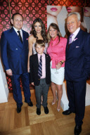 Elizabeth Hurley lights Selfridges Pink for Breast Cancer Awareness Month, London, Britain - 29 Sept 2011