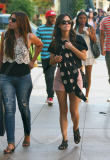 Rachel Bilson Walks the Grove