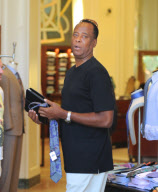 Dr. Conrad Murray Shops for Ties