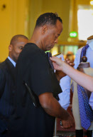Dr. Conrad Murray Shops for Ties