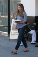 *EXCLUSIVE* Rebecca Gayheart has a sweet tooth