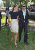 Celebs at the Quatar Prix de l Arc de Triomphe 2011