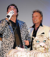 Roy Horn's 67th birthday celebration at Siegfried & Roy's Secret Garden and Dolphin Habitat at The Mirage, Las Vegas, America - 02 Oct 2011