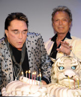 Roy Horn's 67th birthday celebration at Siegfried & Roy's Secret Garden and Dolphin Habitat at The Mirage, Las Vegas, America - 02 Oct 2011