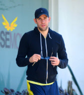 John Krasinski Leaves the Gym