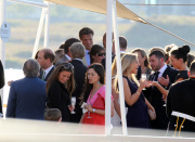 Jessica Palmer At Zara's Wedding