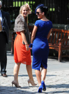 Jessica Palmer At Zara's Wedding