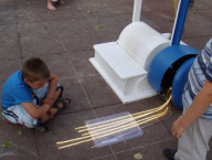 Play4Power - changes kinetic energy into electricity, Hungary  - Oct 2011