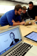 U.S.-NEW YORK-APPLE-STEVE JOBS