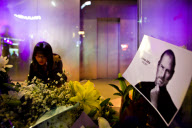 CHINA-BEIJING-APPLE-JOBS-MOURNING (CN)