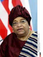BERLIN: Liberian President Ellen Johnson-Sirleaf