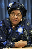 USA Press Conference by President of Liberia