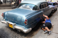 Raul Castro changes the rules on trading cars that are younger than the Revolution, Cuba - 2011