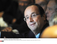 NANCY : Francois Hollande candidat a la primaire socialiste