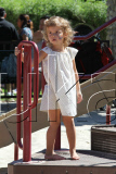 Jessica Alba takes the Girls to Coldwater Park