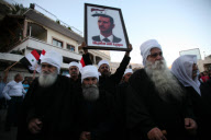 MIDEAST-ISRAEL-GOLAND HEIGHTS-DEMONSTRATION