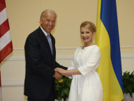 (1)UKRAINE-US-TYMOSHENKO-BIDEN-MEETING