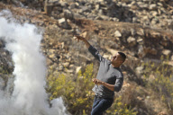 MIDEAST-WEST BANK-RAMALLAH-PROTEST-OFER-PRISON