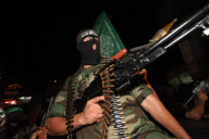 Gilad Schalit to be freed in prisoner swap deal, Jebaliya refugee camp, Gaza Strip - 11 Oct 2011