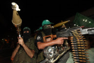 Gilad Schalit to be freed in prisoner swap deal, Jebaliya refugee camp, Gaza Strip - 11 Oct 2011