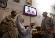 Gilad Schalit to be freed in prisoner swap deal, Deir al-Balah, Gaza Strip - 11 Oct 2011