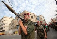 MIDEAST-GAZA CITY-PALESTINIAN-ISRAEL-PRISONER SWAP DEAL