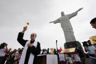 BRAZIL-RIO DE JANEIRO-CHRIST THE REDEEMER-80th ANNIVERSARY