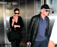 Michael Douglas and Catherine Zeta-Jones Touch Down in Los Angeles