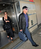 Michael Douglas and Catherine Zeta-Jones Touch Down in Los Angeles