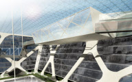 Architects design 65-storey upside down 'earth scraper' pyramid, Mexico - 12 Oct 2011