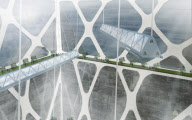 Architects design 65-storey upside down 'earth scraper' pyramid, Mexico - 12 Oct 2011